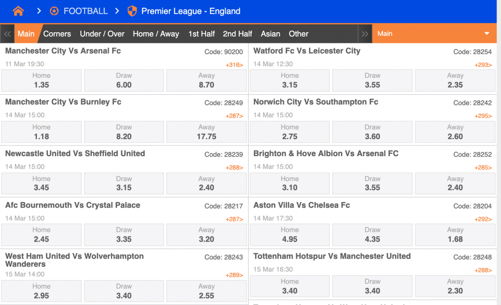 premier league nairabet